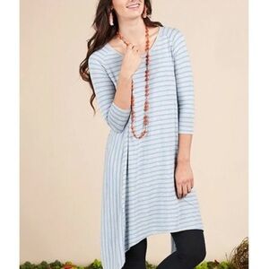 Matilda Jane Her Majesty Striped Tunic Dress Sz XS